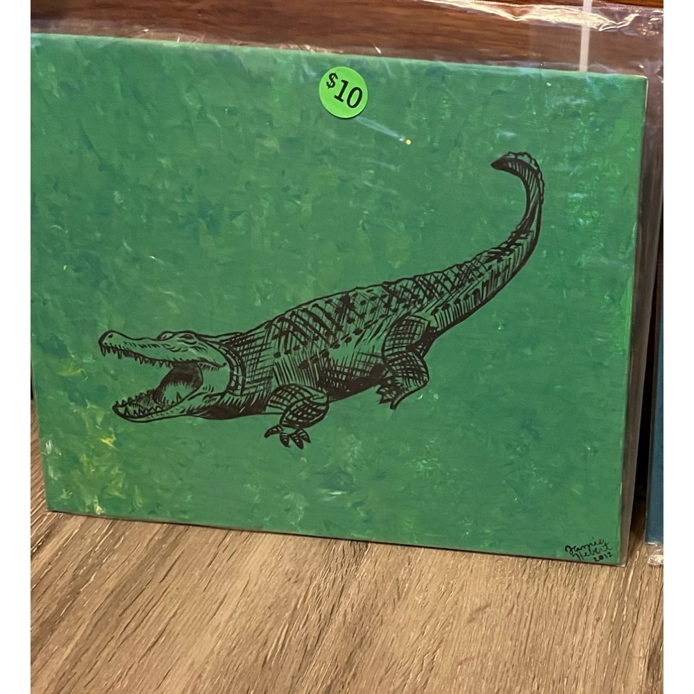 Alligator 8x10 Artwork